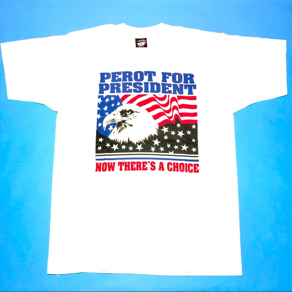 Vintage 1992 Perot For President Tee Size L
